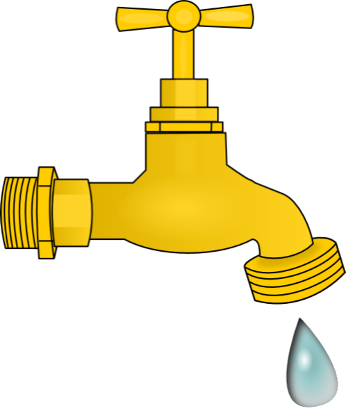Picture of water faucet 