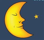 Picture of a Sleeping Moon