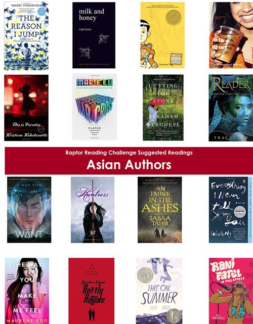 Asian Author Book Covers 