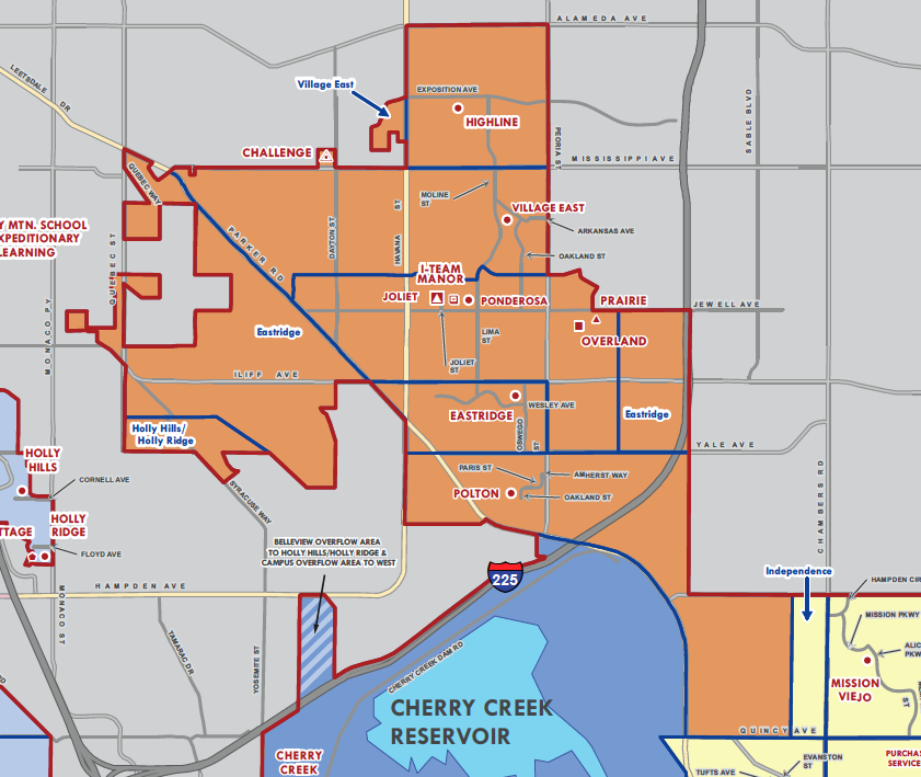 Feeder School Map 