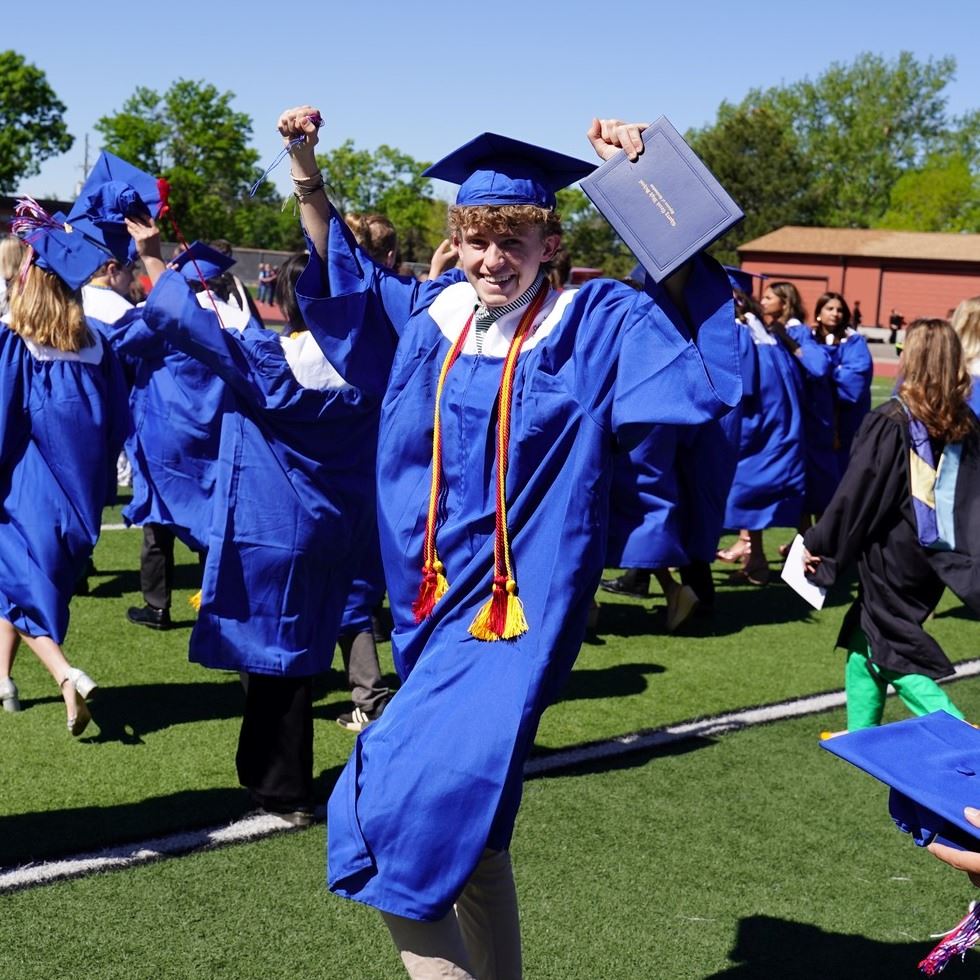 graduates at graduation