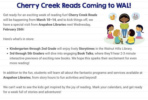 Reads week 